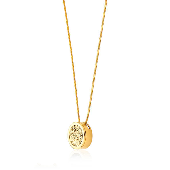 Colar Eterno - Drusa Ouro Semijoias de luxo e design exclusivo