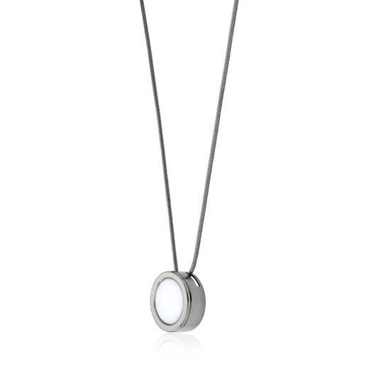 Colar Eterno - Porcelana Branca Semijoias de luxo e design exclusivo