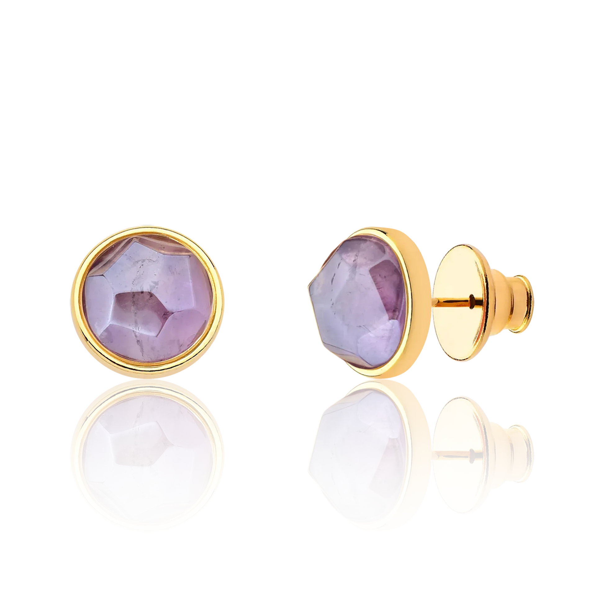 Conjunto Classic - Ametista — Ródio Negro | Aimer Joias | semijoia feminina pedra natural