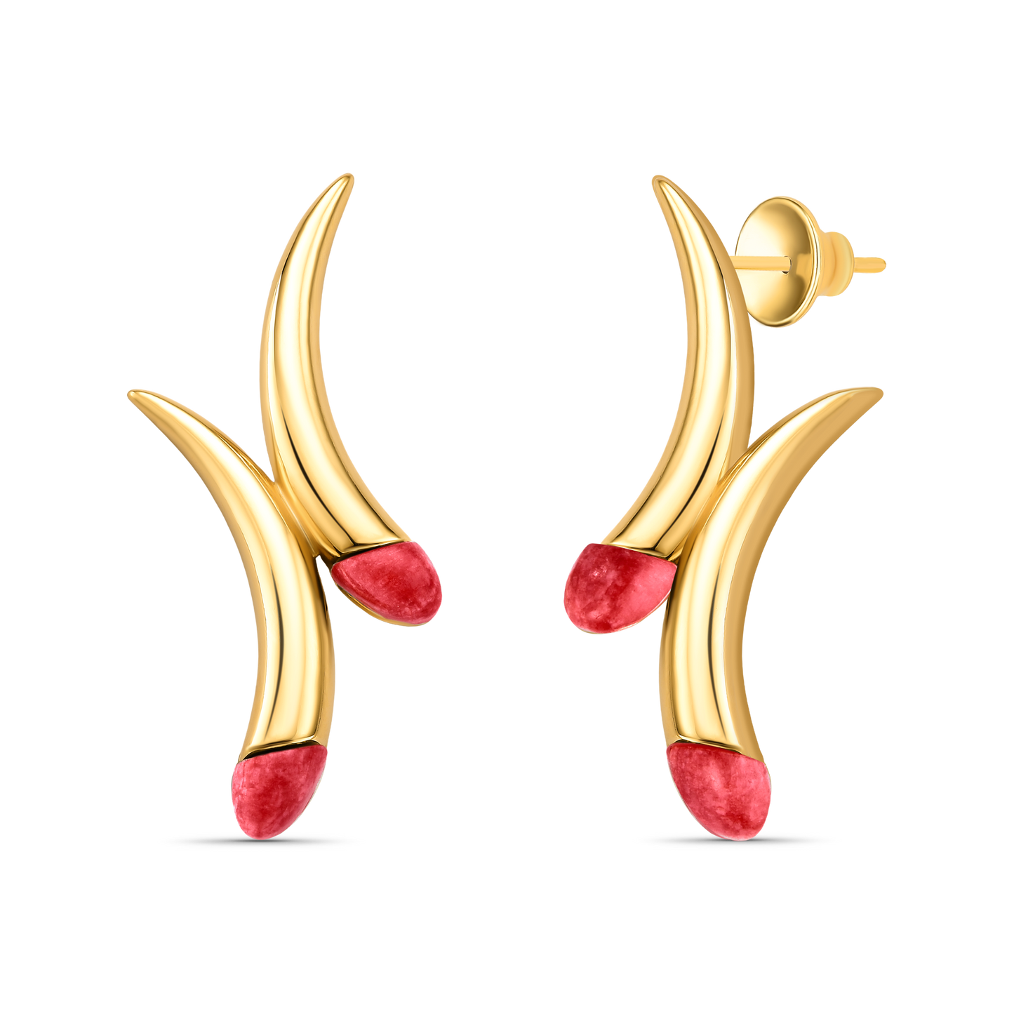 Brinco Caminhos - Feldspato Vermelho