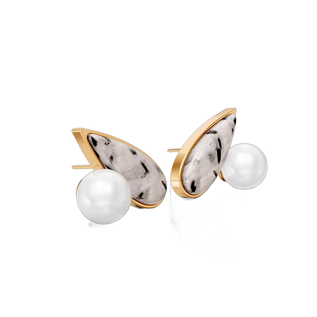 Brinco União — Cristal Rutilado