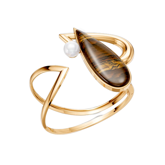 Bracelete Além da Forma - Olho de Tigre