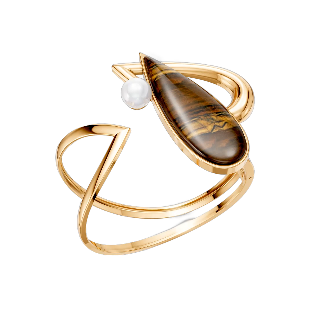 Bracelete Além da Forma - Olho de Tigre