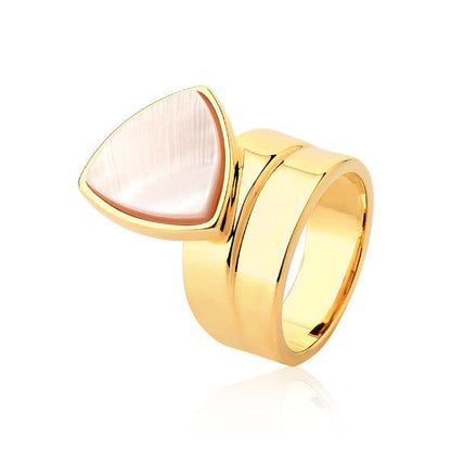 Conjunto Equilíbrio - Madrepérola — Ouro 18K | Aimer Joias | semijoia feminina pedra natural