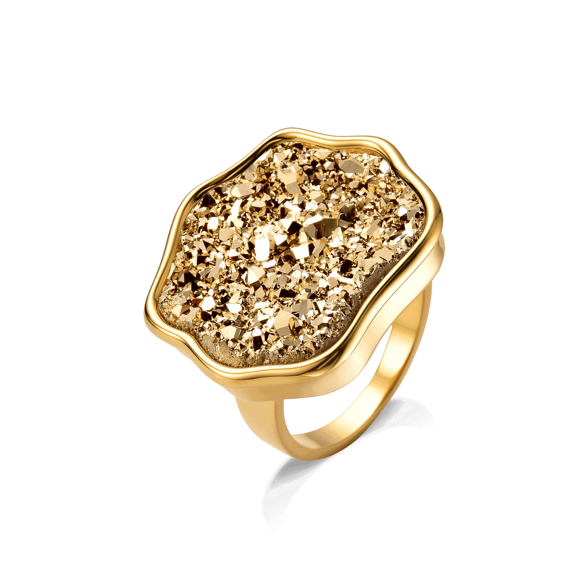 Anel Iduna - Drusa Ouro Semijoias de luxo e design exclusivo