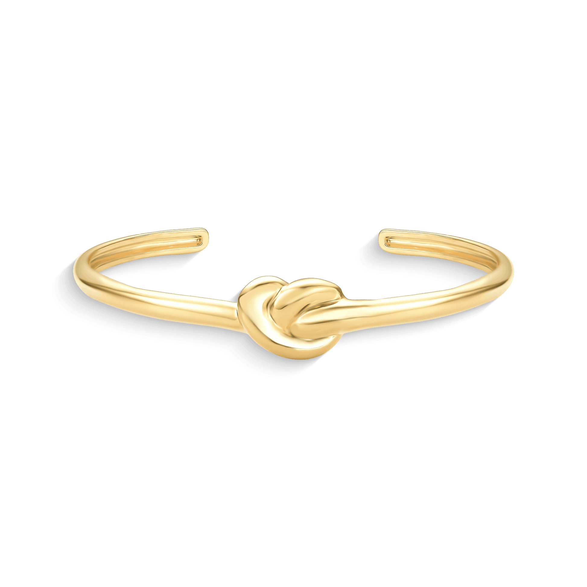 Bracelete Nó em banho ouro 18k | Bracelete feminino artesanal Aimer Joias