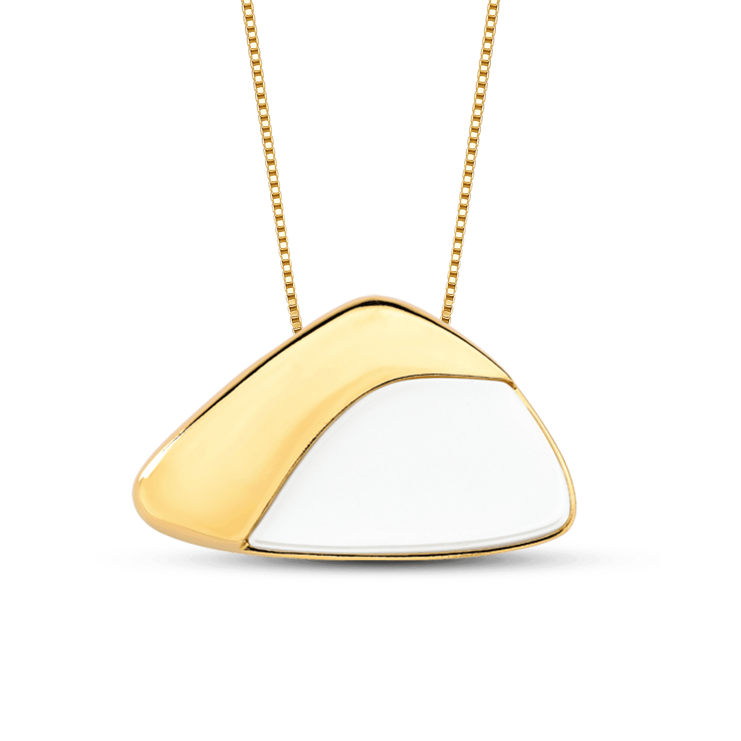 Colar Ailes - Porcelana Branca Semijoias de luxo e design exclusivo