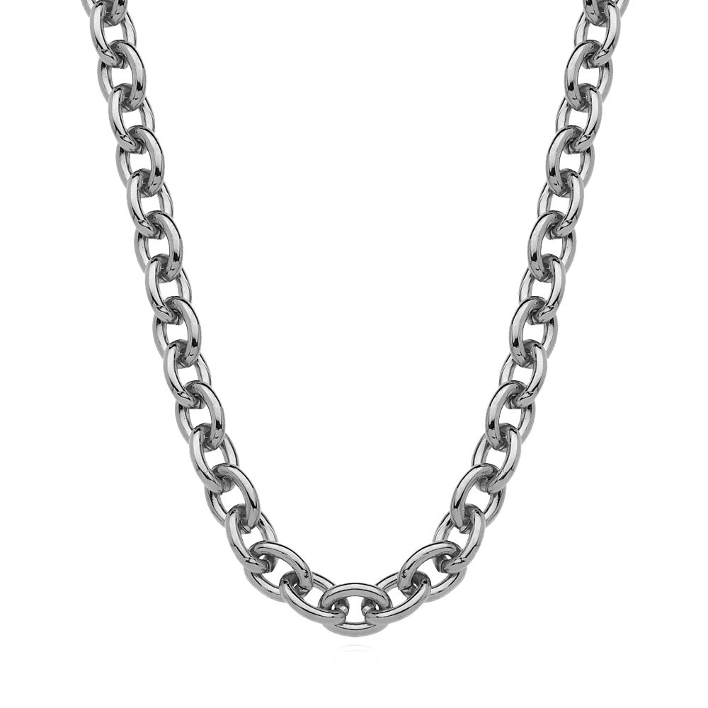 Colar Corrente Cartier - Banhado a Ródio Semijoias de luxo e design exclusivo