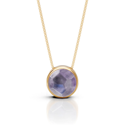 Colar Classic - Ametista — Ouro 18K | Aimer Joias | semijoia feminina pedra natural
